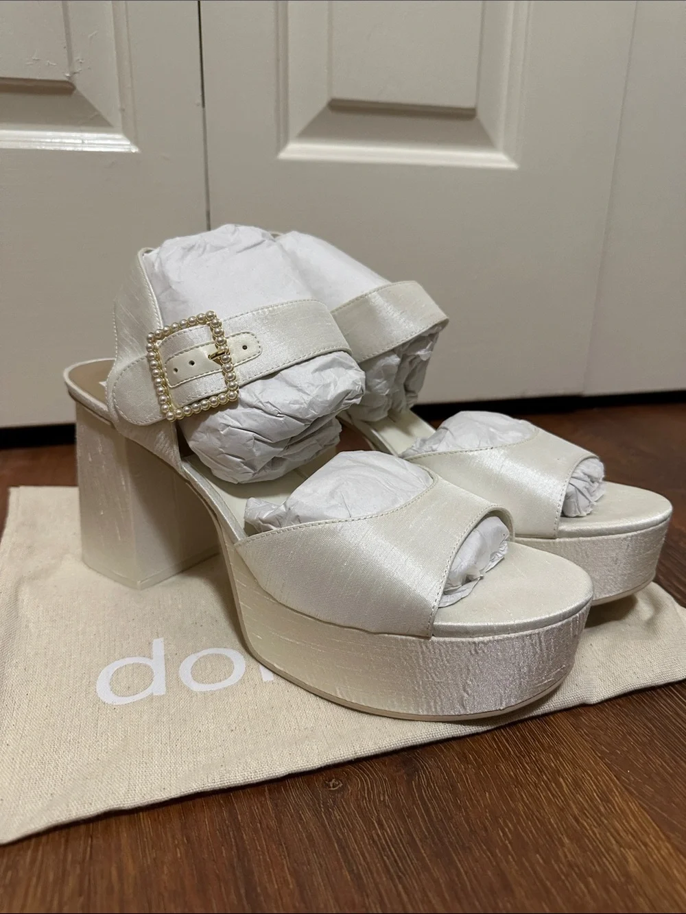 Dolce Vita Bobby Pearls Platform Heels